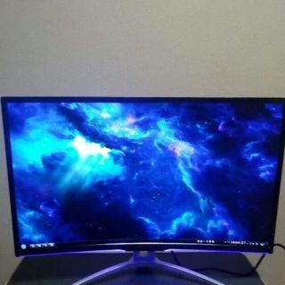 AOC ゲーミングモニター (31.5インチ/144Hz/曲面液晶) の通販 by KF's