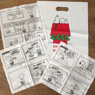 スヌーピー(SNOOPY)のスヌーピー ミュージアム  ペーパーナプキン ショッパー(テーブル用品)