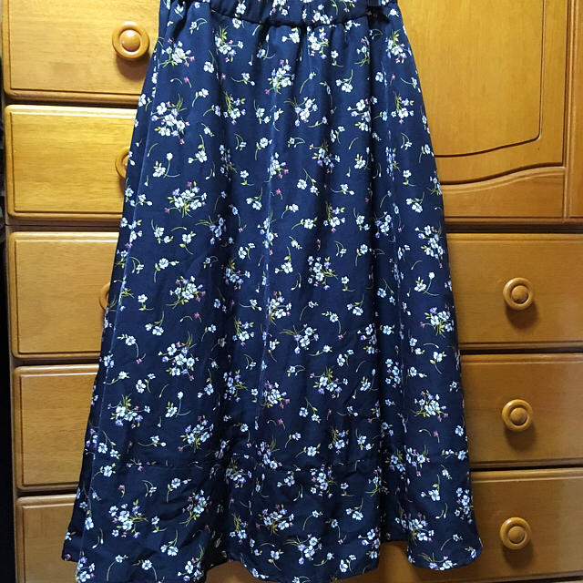 PAGEBOY(ページボーイ)の花柄リボンSK ページボーイ レディースのスカート(ロングスカート)の商品写真