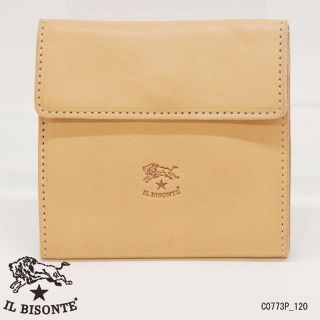 イルビゾンテ(IL BISONTE)の新品★IL BISONTE イルビゾンテ ヌメ革二つ折り財布 C0773(折り財布)