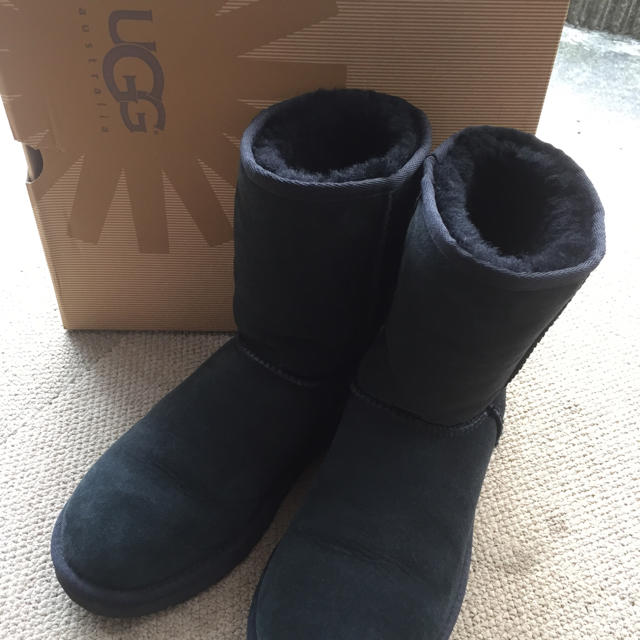 ブーツ本日のみ！UGG♡ムートンブーツ CLASSIC ブラック 24〜24.5cm