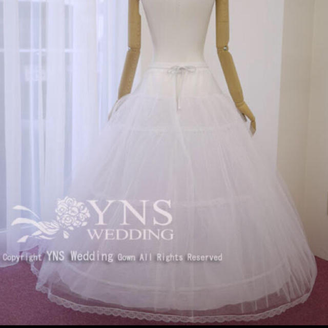 YNS Wedding パニエ001 レディースのフォーマル/ドレス(ウェディングドレス)の商品写真