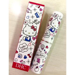 ディーエイチシー(DHC)のDHC薬用リップクリーム1.5g  ハローキティ限定パッケージ(リップケア/リップクリーム)