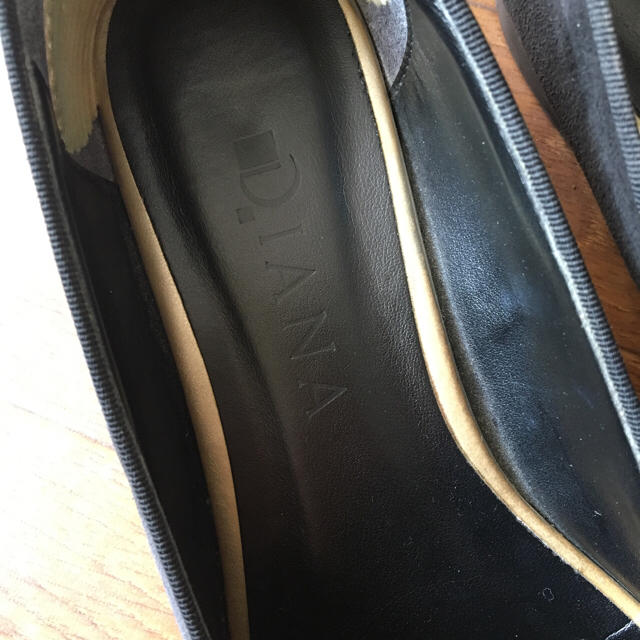 DIANA(ダイアナ)のダイアナ  オペラシューズ  黒  ブラック レディースの靴/シューズ(ローファー/革靴)の商品写真