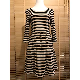 ユナイテッドアローズ(UNITED ARROWS)の【中古】ユナイテッドアローズ Jewel Changes  ボーダーワンピース(ミニワンピース)