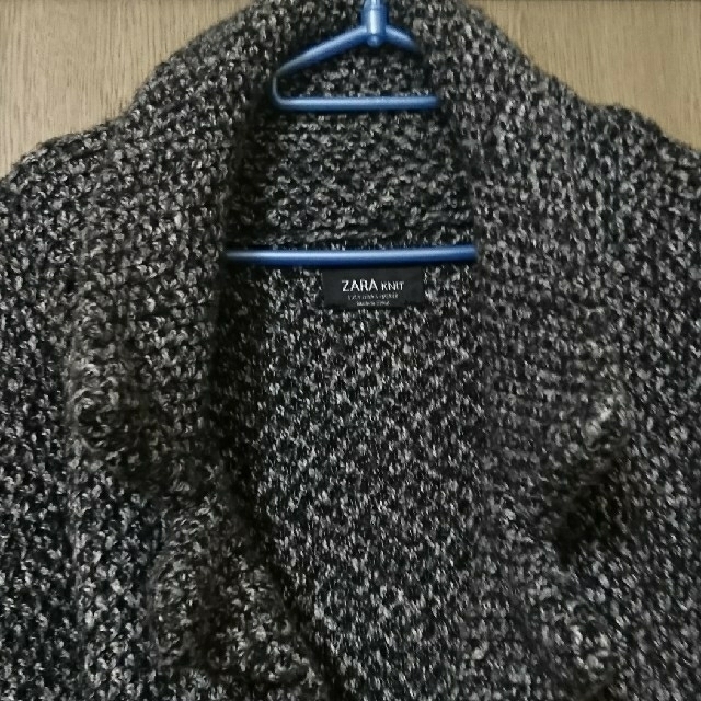 ZARA(ザラ)のKiKi様専用  ZARA ニットコート レディースのジャケット/アウター(ロングコート)の商品写真