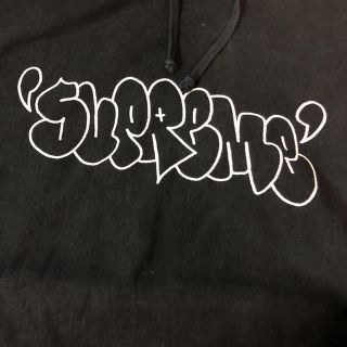 シュプリーム(Supreme)のsupreme パーカー ブラック M サイズ(パーカー)