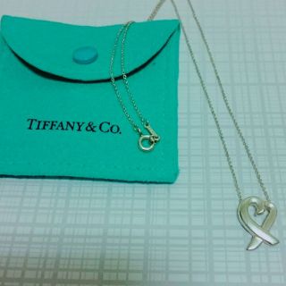 ティファニー(Tiffany & Co.)の舞奈様専用  中古 ティファニー パロマ・ピカソ™  ラビング ハート(ネックレス)