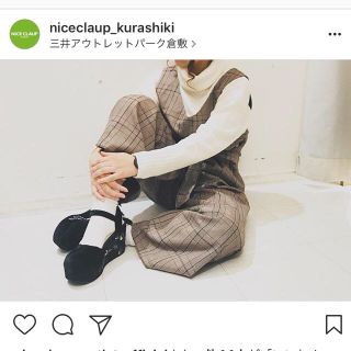 ナイスクラップ(NICE CLAUP)のNICE CLAUP♡グレンチェックサロペット(サロペット/オーバーオール)