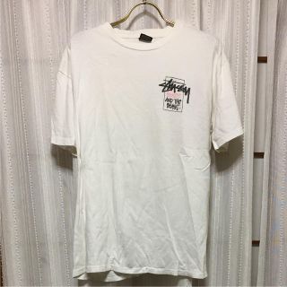 ステューシー(STUSSY)のstussy ビンテージ Tシャツ L 黒タグ ステューシー USA製(Tシャツ/カットソー(半袖/袖なし))