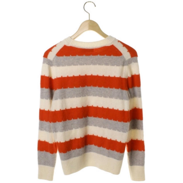 MAISON KITSUNE' - MAISON KITSUNE ボーダーニットの通販 by mm's shop
