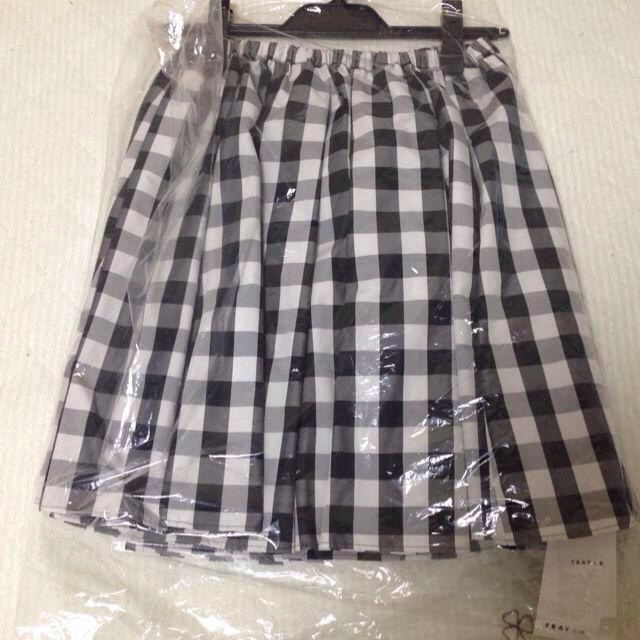 FRAY I.D(フレイアイディー)のフレイアイディー ギンガムフレアスカート レディースのスカート(ひざ丈スカート)の商品写真
