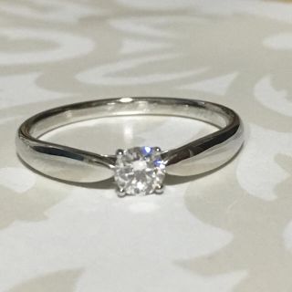 ティファニー(Tiffany & Co.)の最終値下 ティファニー 0.27ct 鑑定有り ダイヤ ハーモニー リング(リング(指輪))