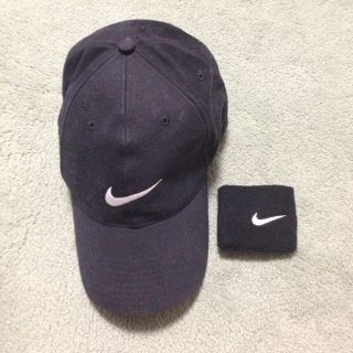 ナイキ(NIKE)のナイキ♡キャップ&リストバンド♡セット(キャップ)