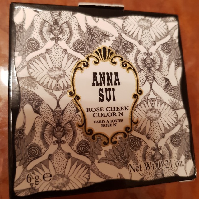 ANNA SUI(アナスイ)の新品未開封♡ANNA SUI アナスイ ローズチークカラー100 青紫ハイライト コスメ/美容のベースメイク/化粧品(チーク)の商品写真