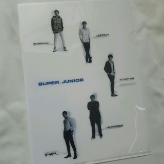 スーパージュニア(SUPER JUNIOR)のSUPER JUNIOR
ローソン限定クリアファイル①(K-POP/アジア)