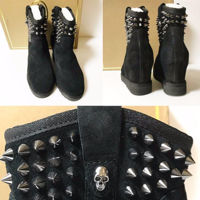 ASH - ☆新品正規品☆ASHアッシュ☆インヒール・黒スエード・ブーツの