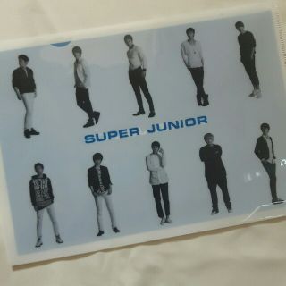 スーパージュニア(SUPER JUNIOR)のSUPER JUNIOR
ローソン限定クリアファイル③(K-POP/アジア)