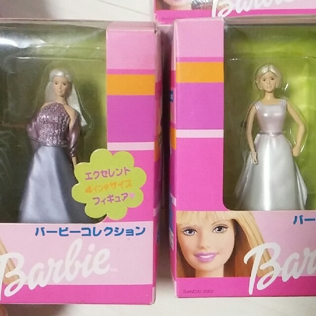 Barbie(バービー)のBarbie❤６種コンプ✨ｴｸｾﾚﾝﾄﾌｨｷﾞｭｱ【バービー人形】 キッズ/ベビー/マタニティのおもちゃ(ぬいぐるみ/人形)の商品写真