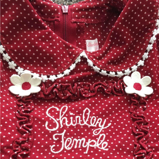 Shirley Temple(シャーリーテンプル)のほぼ未使用 シャーリーテンプル ワンピース キッズ/ベビー/マタニティのキッズ服女の子用(90cm~)(ワンピース)の商品写真