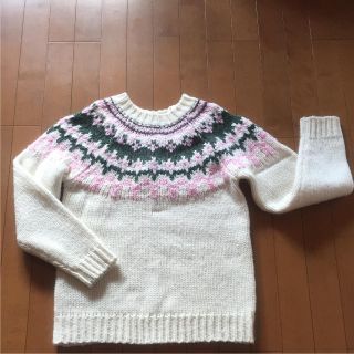 ジュエティ(jouetie)の美品☆jouetie☆ノルディック柄 厚手ニット(ニット/セーター)