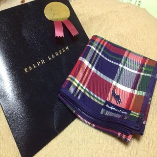 ラルフローレン(Ralph Lauren)のラルフローレンの新品ハンカチ♡(ハンカチ)