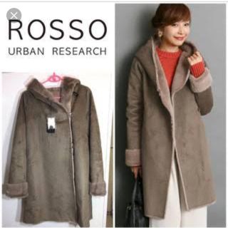 アーバンリサーチロッソ(URBAN RESEARCH ROSSO)のアーバンリサーチロッソ フェイクムートン 即購入禁止(ムートンコート)