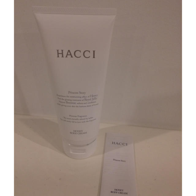 HACCI HACCI HONEY BODY CREAM ♡ 新品未使用の通販 by meg's shop｜ハッチならラクマ