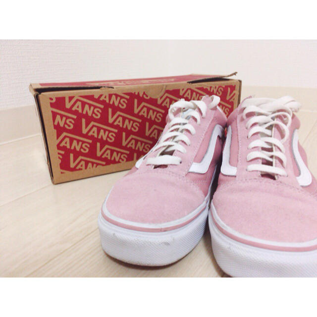 VANS(ヴァンズ)のVANS NX_Old Skool pink/true white 22.5 レディースの靴/シューズ(スニーカー)の商品写真