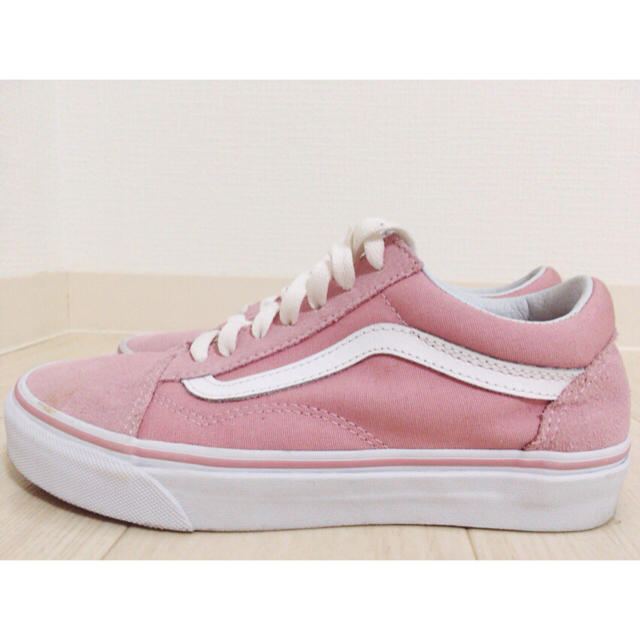 VANS(ヴァンズ)のVANS NX_Old Skool pink/true white 22.5 レディースの靴/シューズ(スニーカー)の商品写真