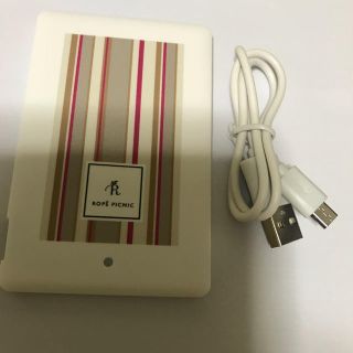 ロペピクニック(Rope' Picnic)の携帯充電器(バッテリー/充電器)