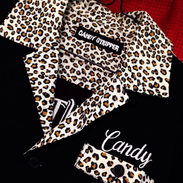 Candy Stripper(キャンディーストリッパー)のCandy Stripper 豹柄シャツ レディースのトップス(シャツ/ブラウス(半袖/袖なし))の商品写真