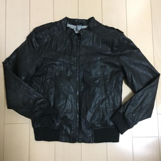 ザラキッズ(ZARA KIDS)のZARA  フェイク レザージャケット (ジャケット/上着)