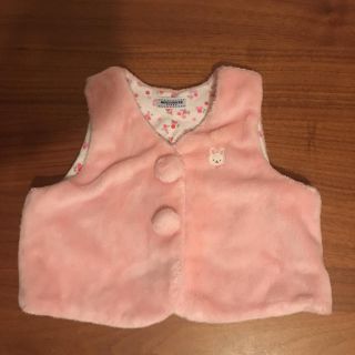 ミキハウス(mikihouse)の新品☆ミキハウスもこもこベスト♡(ジャケット/コート)