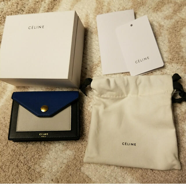 celine(セリーヌ)のセリーヌ 16SS カードケース 付属品あり 美品 レディースのファッション小物(名刺入れ/定期入れ)の商品写真