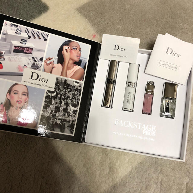Dior(ディオール)のディオール  バックステージ ラグジュアリーボックス コスメ/美容のキット/セット(サンプル/トライアルキット)の商品写真