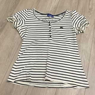 バーバリーブルーレーベル(BURBERRY BLUE LABEL)のバーバリーブルーレーベル 38 ボーダーTシャツ(Tシャツ(半袖/袖なし))