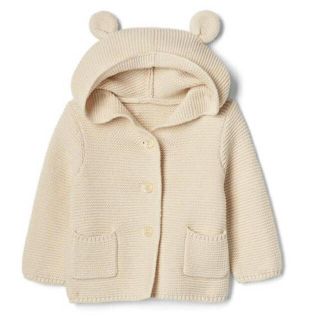 ベビーギャップ(babyGAP)の＼期間限定セール／新品タグ付babyGAPくま耳パーカー80☆(カーディガン/ボレロ)