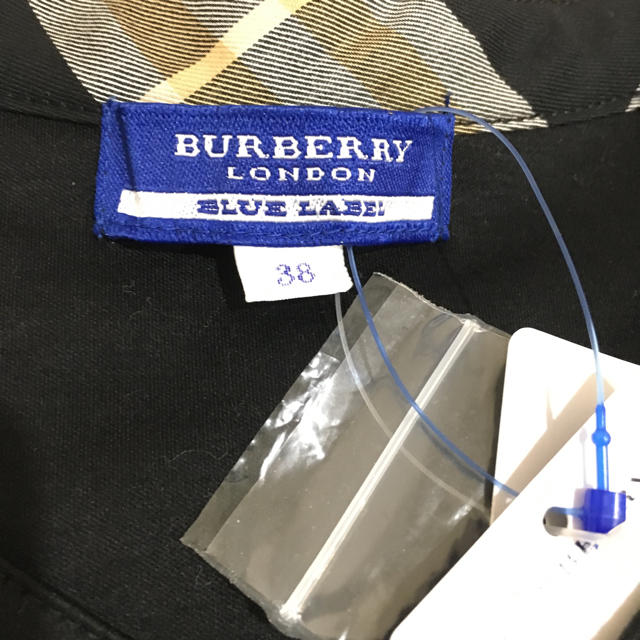 BURBERRY BLUE LABEL(バーバリーブルーレーベル)のmoonxmoon様専用♡バーバリーブルーレーベル 黒Tシャツ レディースのトップス(Tシャツ(半袖/袖なし))の商品写真