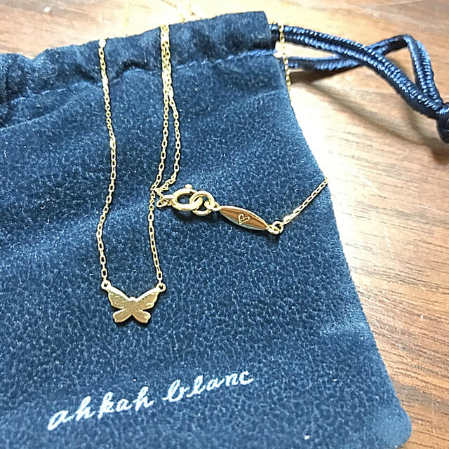 AHKAH(アーカー)の【橘さま専用】バタフライネックレス K18 レディースのアクセサリー(ネックレス)の商品写真