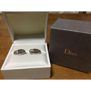 ディオール(Dior)の箱なし♡Dior♡シルバーイヤリング(イヤリング)