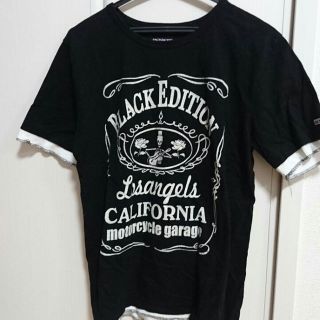 ジャックローズ(JACKROSE)のmen JACKROSE BLACK EDITION ジャックローズ Tシャツ(その他)