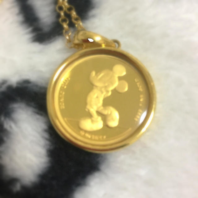 Disney - 最終値下げ処分 24K ミッキーマウス ネックレス の通販 by 🐻｜ディズニーならラクマ