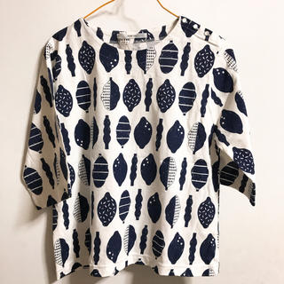 パーリッシィ(PAR ICI)のlemon print pullover(Tシャツ(長袖/七分))