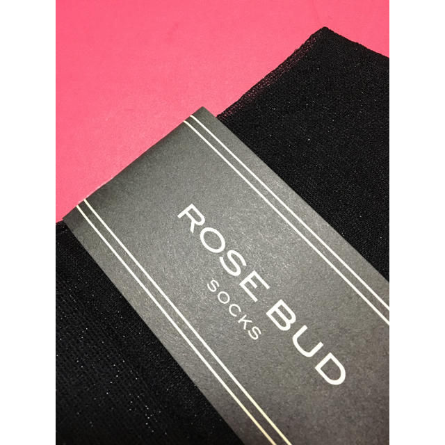 ROSE BUD(ローズバッド)のローズバッド ＊ 靴下 ソックス ラメ レディースのレッグウェア(ソックス)の商品写真