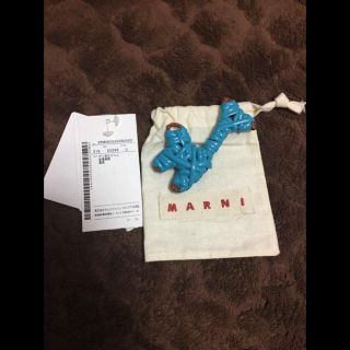 マルニ(Marni)のMARNI ブローチ 美品(ブローチ/コサージュ)