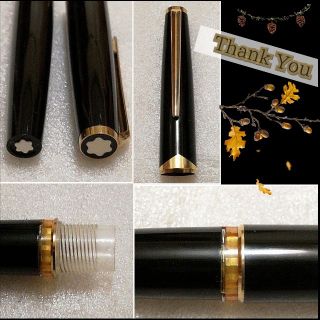 MONTBLANC - モンブラン万年筆121 ブラック 18K F極美品 カートリッジ ... 70年代MONTBLANCモンブラン ボールペン #690 ブラック