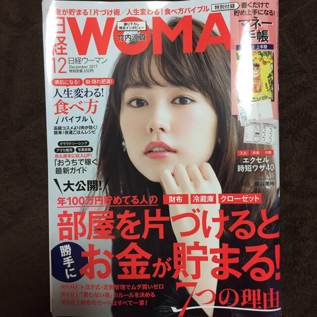 日経woman 12月号 最新号 付録あり エンタメ/ホビーの本(ビジネス/経済)の商品写真