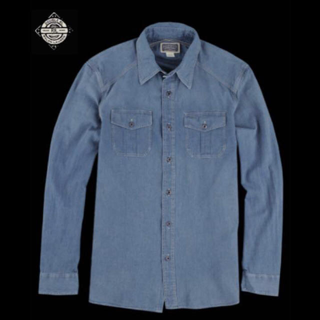 RRL(ダブルアールエル)の新品*RRL*ワーシー　セルヴィッジ　ワークシャツ*S*　ダブルアールエル メンズのトップス(シャツ)の商品写真