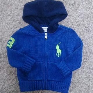 ラルフローレン(Ralph Lauren)の☆新品 ラルフローレン ベビー ニットパーカー☆(ジャケット/コート)